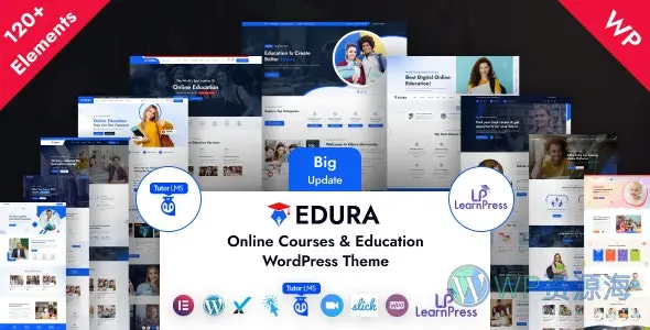 Edura v2.0.0 在线教育培训网络课程WordPress主题插图-WP资源海
