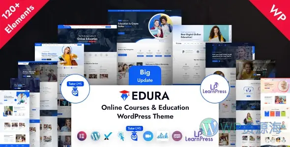 Edura v2.0.0 在线教育培训网络课程WordPress主题插图-WordPress资源海