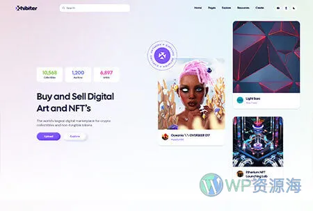 Xhibiter v1.8.0 – 数字藏品NFT交易市场 React NextJS 模板插图5-WP资源海