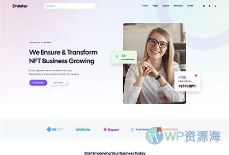 Xhibiter v1.8.0 – 数字藏品NFT交易市场 React NextJS 模板插图7-WordPress资源海