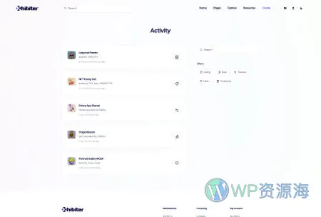 Xhibiter v1.8.0 – 数字藏品NFT交易市场 React NextJS 模板插图15-WP资源海
