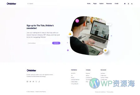 Xhibiter v1.8.0 – 数字藏品NFT交易市场 React NextJS 模板插图27-WP资源海