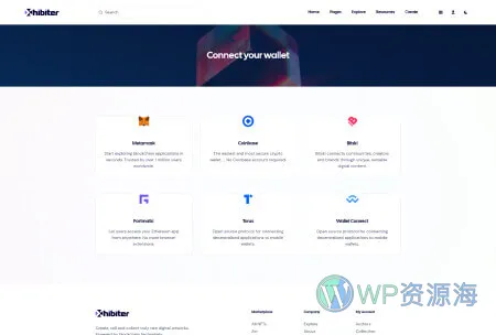 Xhibiter v1.8.0 – 数字藏品NFT交易市场 React NextJS 模板插图34-WordPress资源海