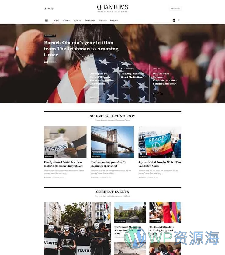 Ceris v4.6.2 博客杂志新闻资讯WordPress主题插图11-WP资源海