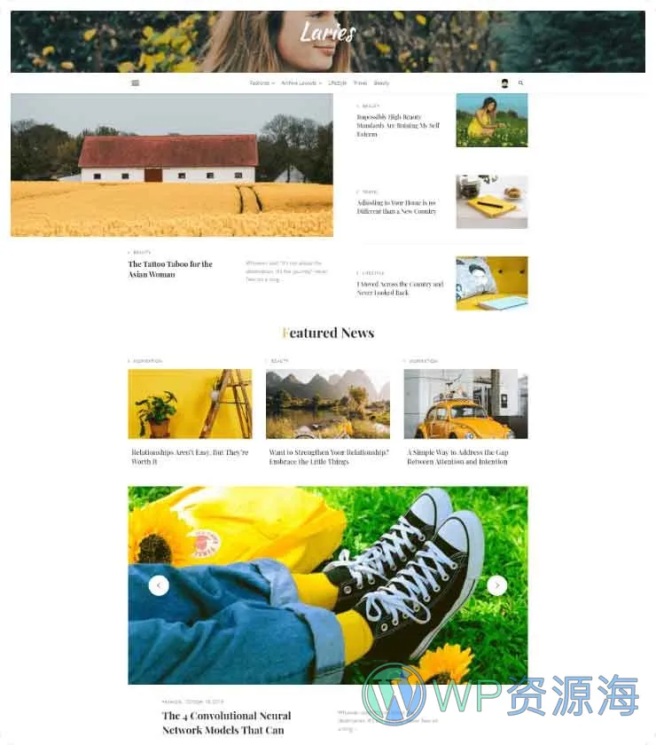 Ceris v4.6.2 博客杂志新闻资讯WordPress主题插图23-WP资源海