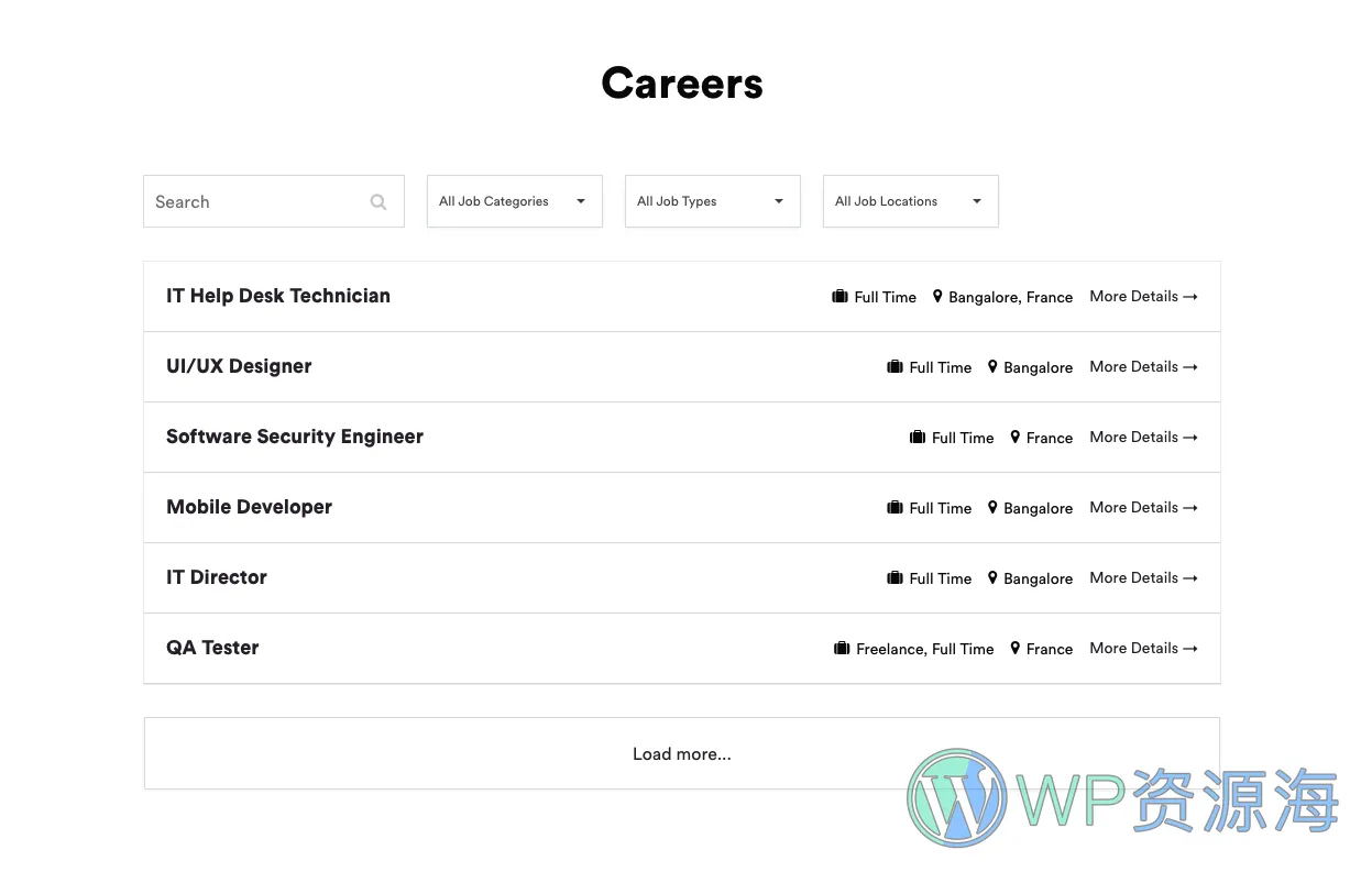 WP Job Openings Pro v3.2.2 工作面板/招聘求职网站WordPress插件插图7-WordPress资源海