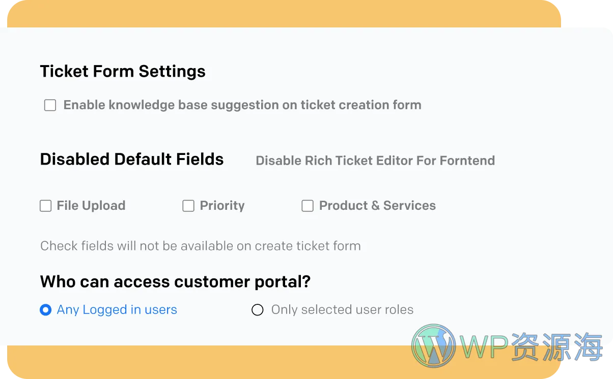 Fluent Support Pro-售后支持与在线工单WordPress插件插图5-WP资源海