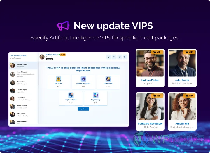 AIgency OpenAI Chat GPT 人工智能聊天平台PHP源码插图5-WP资源海
