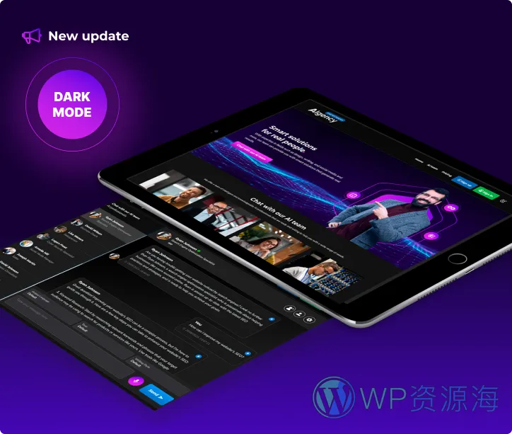 AIgency OpenAI Chat GPT 人工智能聊天平台PHP源码插图2-WP资源海