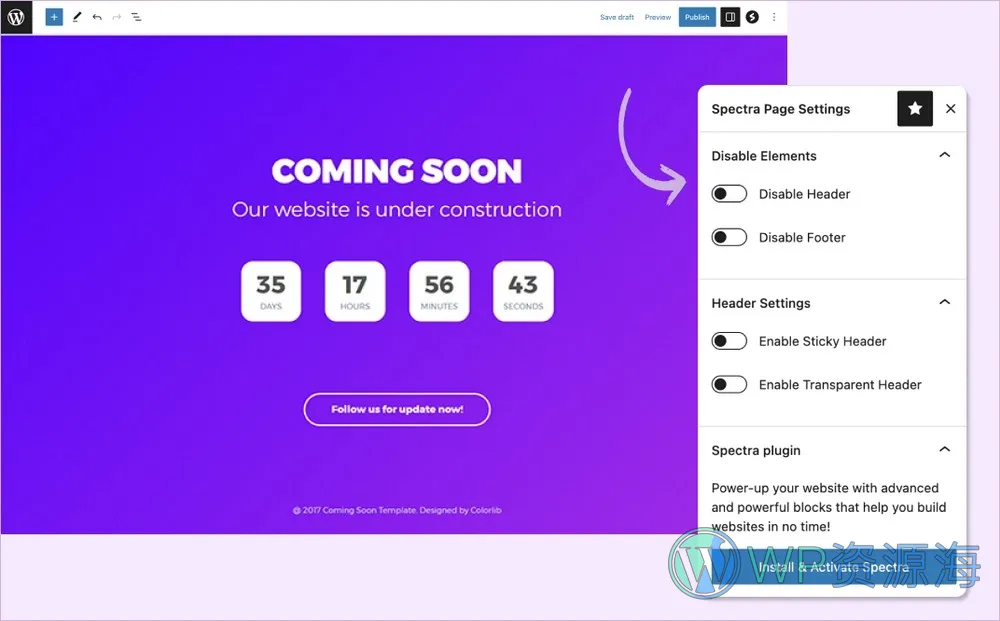 【免费】Spectra One (真)所见即所得WordPress可视化建站主题插图17-WP资源海