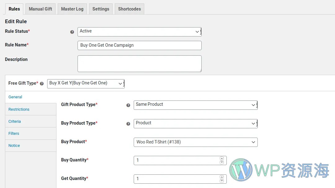 Free Gifts for WooCommerce v10.6.0 买一送一赠品礼品插件插图5-WordPress资源海