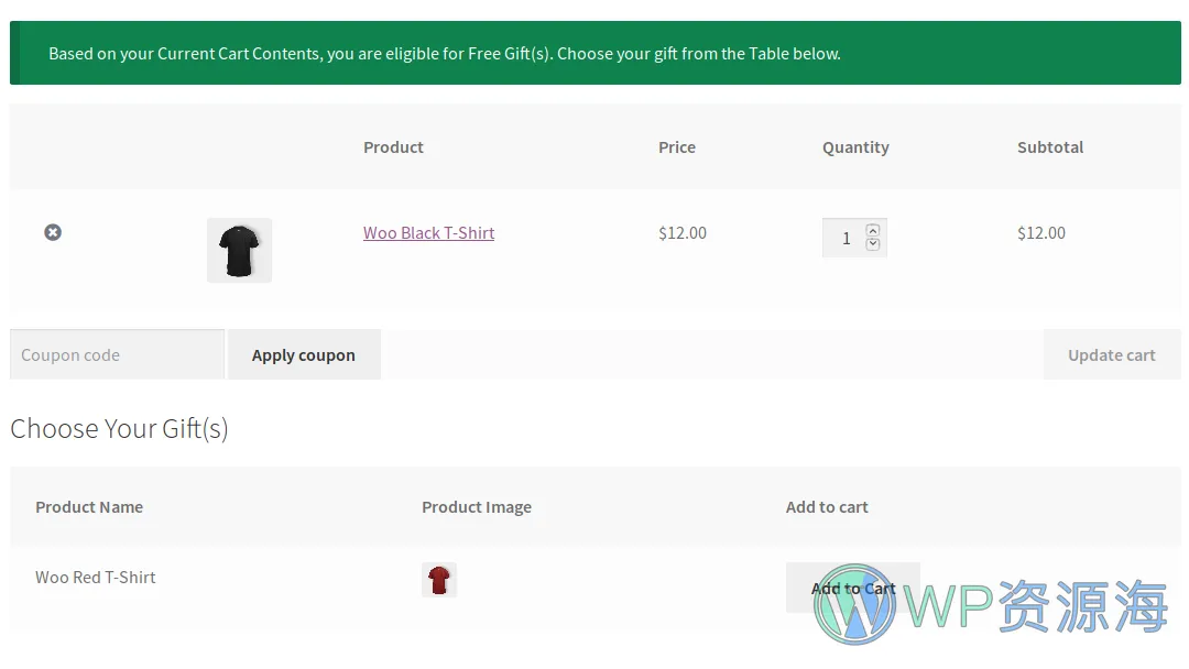 Free Gifts for WooCommerce 买一送一赠品礼品电商插件插图3-WP资源海