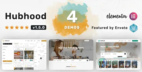 Hubhood-分类信息收录与导航网站模板WordPress主题[更至v1.5.4.5]插图-WP资源海
