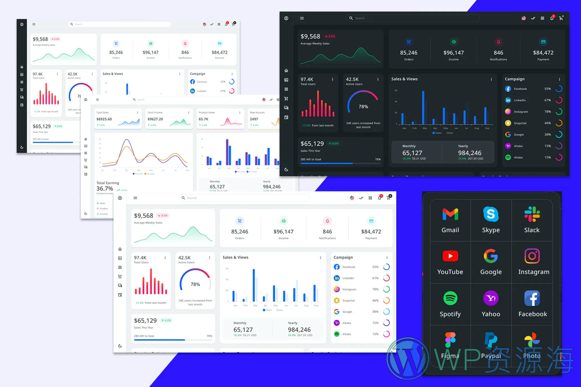 Metoxi 简约漂亮Bootstrap 5多用途精品模板插图-WP资源海