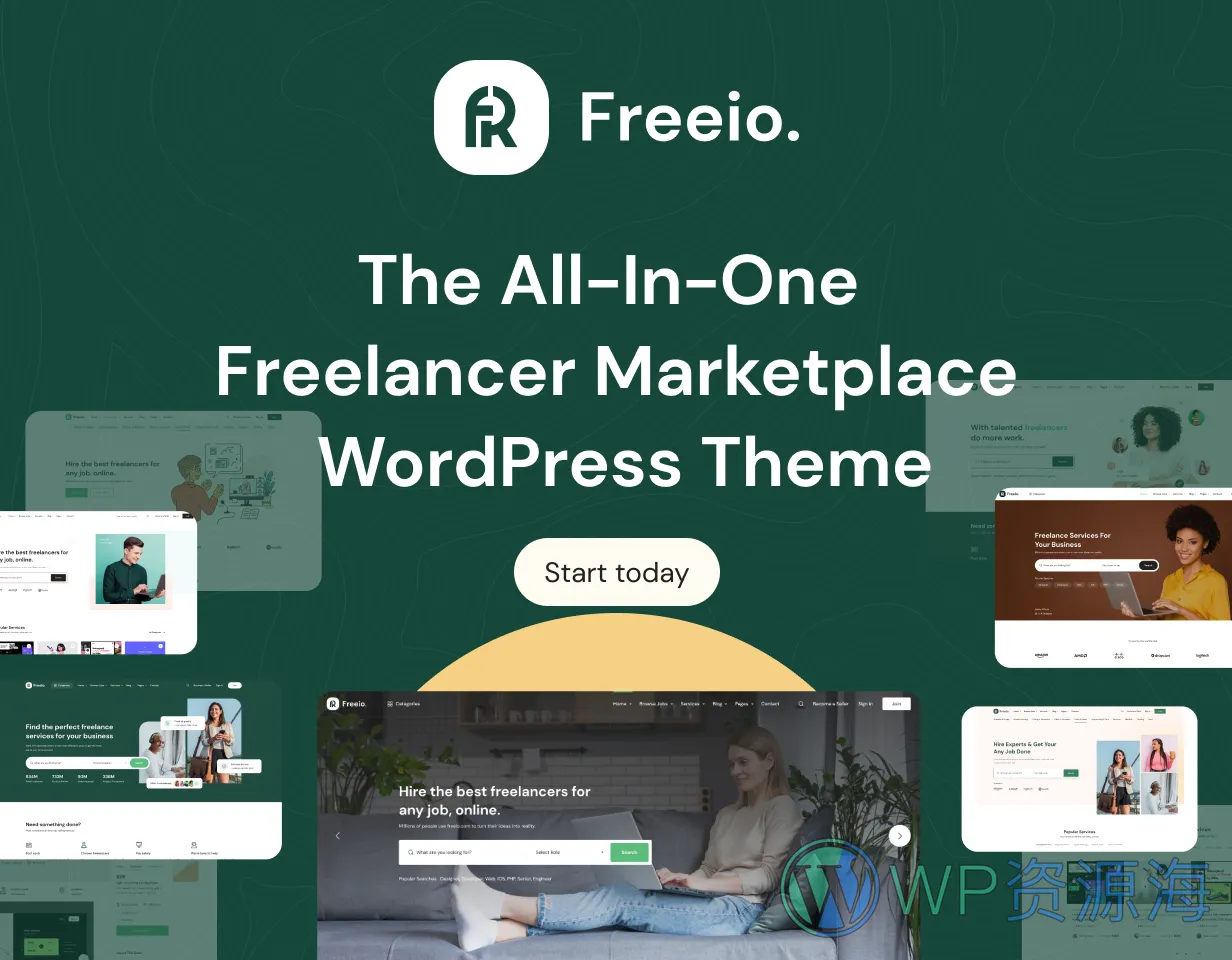 Freeio-自由职业/灵活接单/威客网站WordPress主题插图2-WP资源海