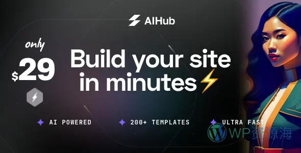AIHub-人工智能AI科技企业WordPress主题插图-WP资源海