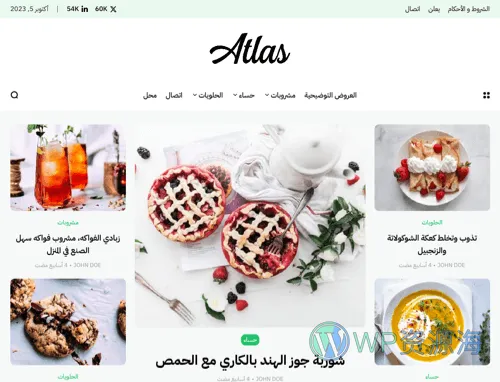 Atlas-简约漂亮WordPress新闻博客自媒体主题插图6-WP资源海