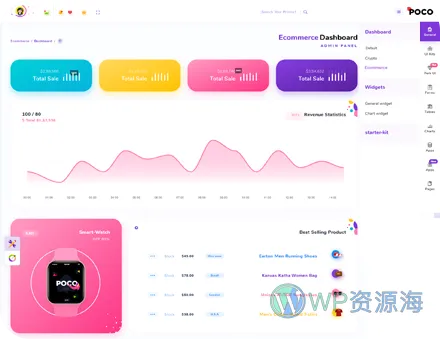 Poco 2.3 超漂亮的多合一后台管理模板插图8-WP资源海 Poco 2.3 超漂亮的多合一后台管理模板插图8-WP资源海