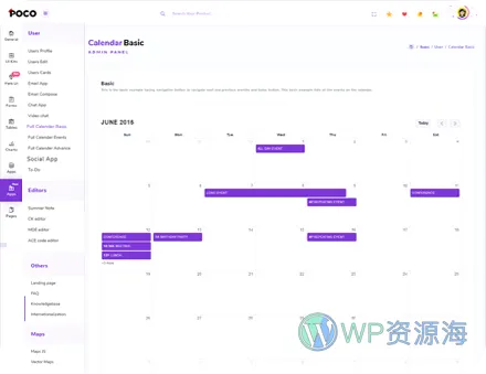 Poco 2.3 超漂亮的多合一后台管理模板插图12-WP资源海 Poco 2.3 超漂亮的多合一后台管理模板插图12-WP资源海