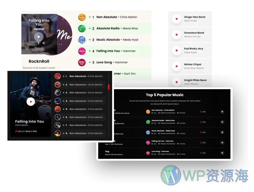 Fmwave v2.9.5 音乐编曲电台FM播客WordPress主题插图7-WP资源海