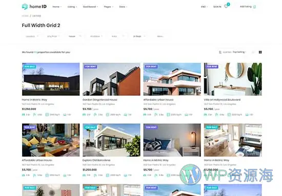 HomeID-房地产交易/房屋租赁WordPress主题[更至v1.7.8]插图19-WordPress资源海