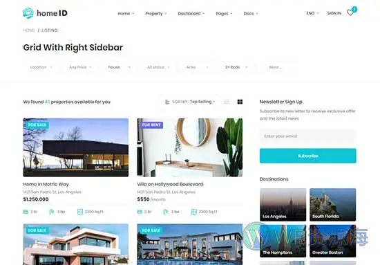 HomeID-房地产交易/房屋租赁WordPress主题[更至v1.7.8]插图22-WordPress资源海