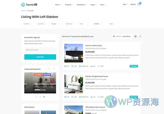 HomeID-房地产交易/房屋租赁WordPress主题[更至v1.7.8]插图24-WordPress资源海