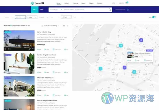 HomeID-房地产交易/房屋租赁WordPress主题[更至v1.7.8]插图26-WordPress资源海
