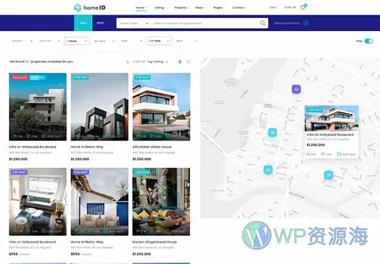 HomeID-房地产交易/房屋租赁WordPress主题[更至v1.7.8]插图29-WordPress资源海