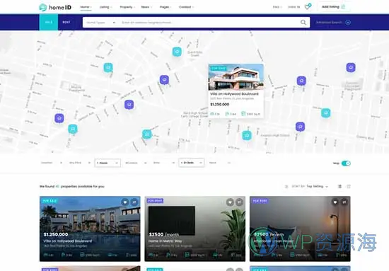 HomeID-房地产交易/房屋租赁WordPress主题[更至v1.7.8]插图32-WordPress资源海