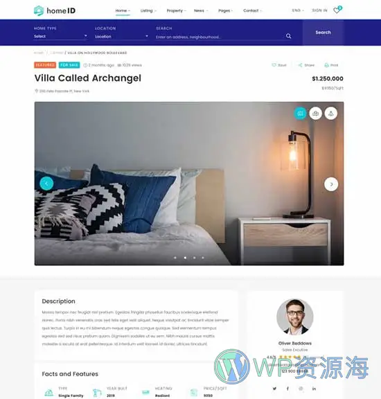 HomeID-房地产房屋中介租赁WordPress主题插图35-WP资源海