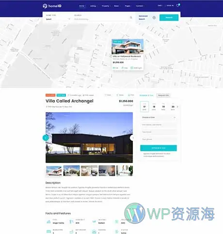 HomeID-房地产房屋中介租赁WordPress主题插图36-WP资源海