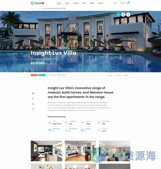 HomeID-房地产房屋中介租赁WordPress主题插图37-WP资源海