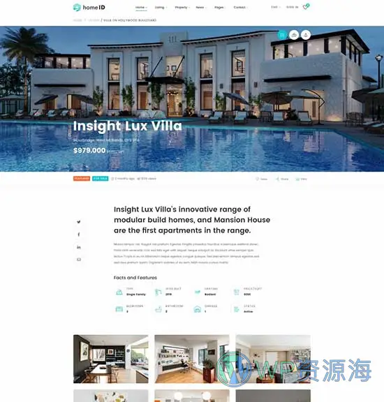 HomeID-房地产交易/房屋租赁WordPress主题[更至v1.7.8]插图37-WordPress资源海
