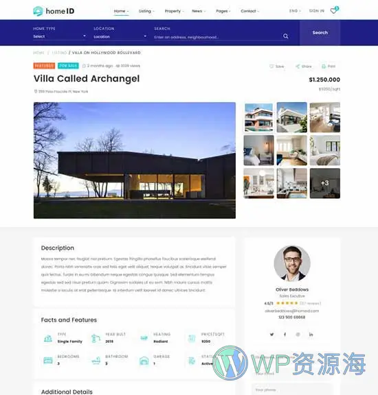 HomeID-房地产交易/房屋租赁WordPress主题[更至v1.7.8]插图39-WordPress资源海