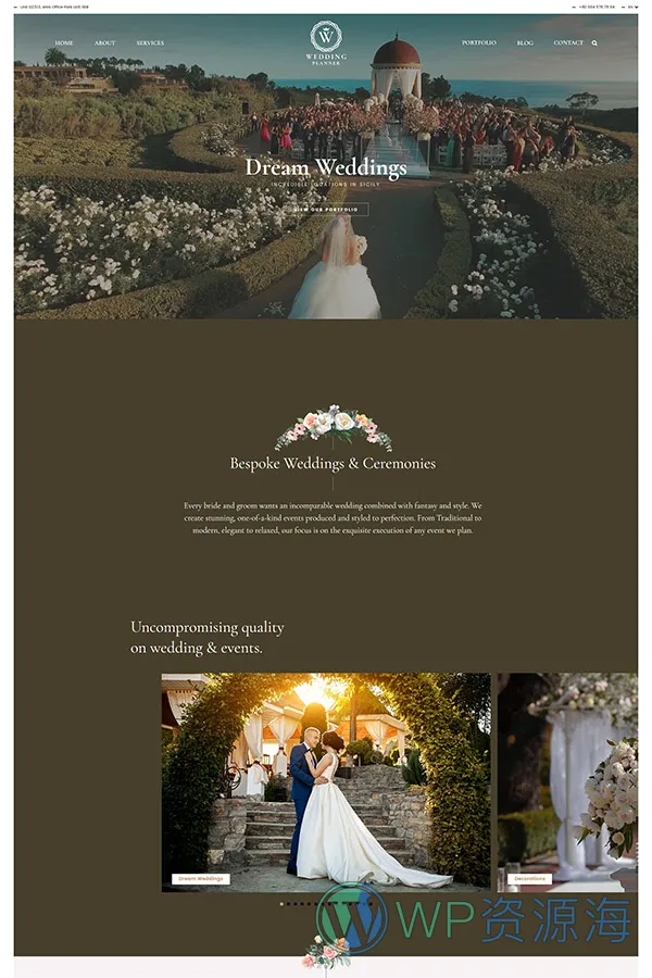 Wedding Planner-婚礼婚庆求婚策划WordPress主题[更至v6.3]插图4-WordPress资源海