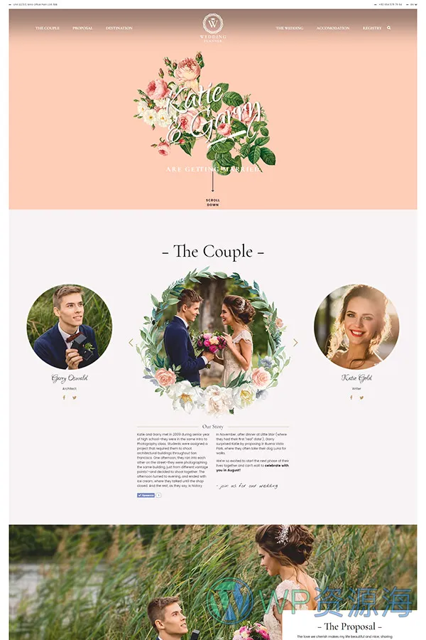 Wedding Planner-婚礼婚庆求婚策划WordPress主题[更至v6.3]插图6-WordPress资源海