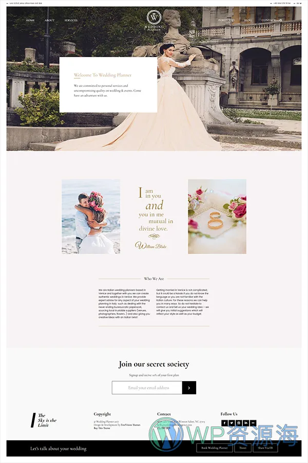 Wedding Planner-婚礼婚庆求婚策划WordPress主题插图8-WP资源海