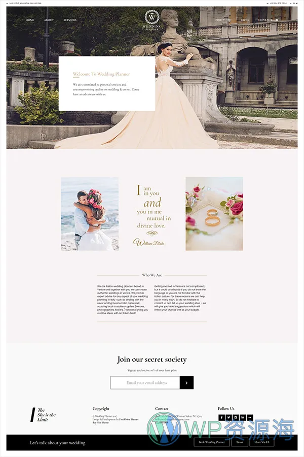 Wedding Planner-婚礼婚庆求婚策划WordPress主题[更至v6.3]插图8-WordPress资源海