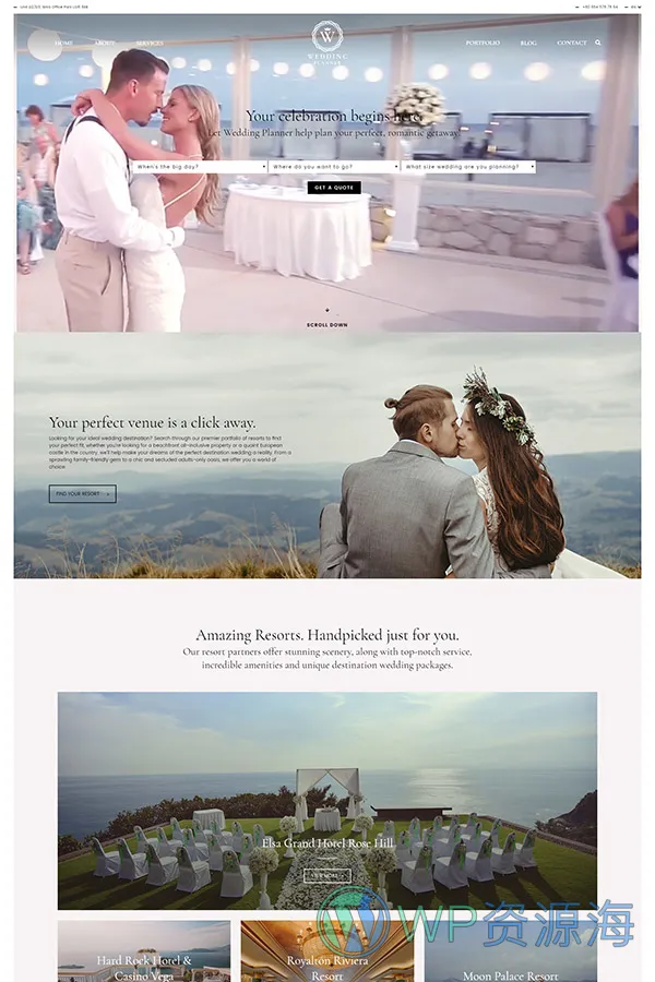 Wedding Planner-婚礼婚庆求婚策划WordPress主题[更至v6.3]插图9-WordPress资源海