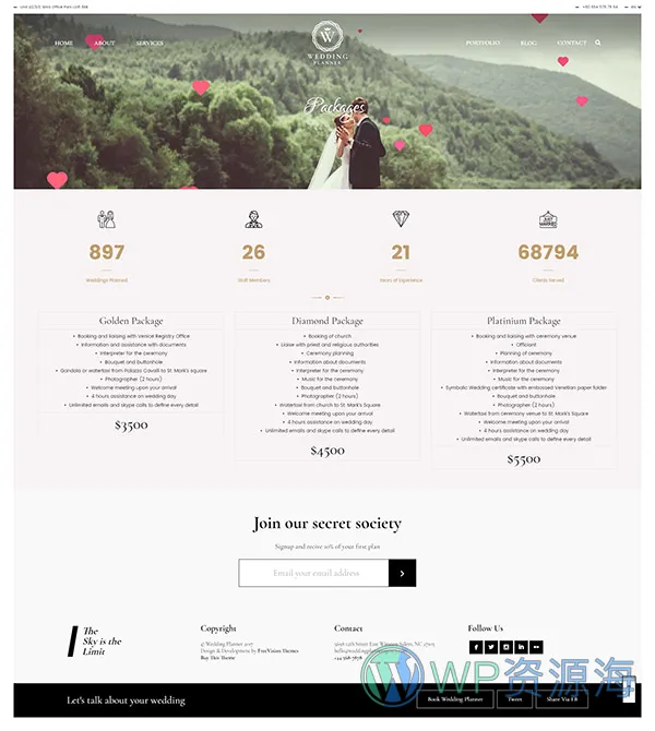 Wedding Planner-婚礼婚庆求婚策划WordPress主题[更至v6.3]插图10-WordPress资源海
