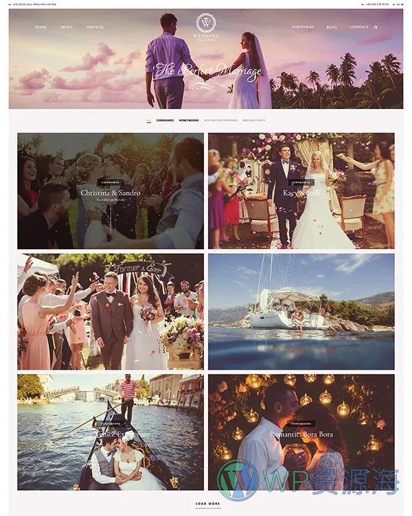 Wedding Planner-婚礼婚庆求婚策划WordPress主题插图11-WP资源海