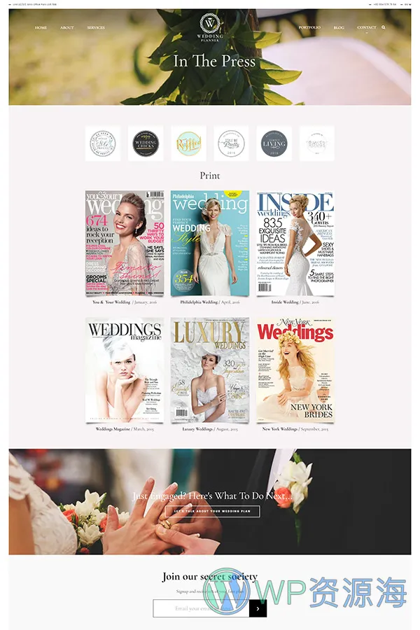 Wedding Planner-婚礼婚庆求婚策划WordPress主题[更至v6.3]插图12-WordPress资源海