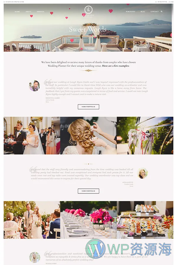 Wedding Planner-婚礼婚庆求婚策划WordPress主题插图14-WP资源海