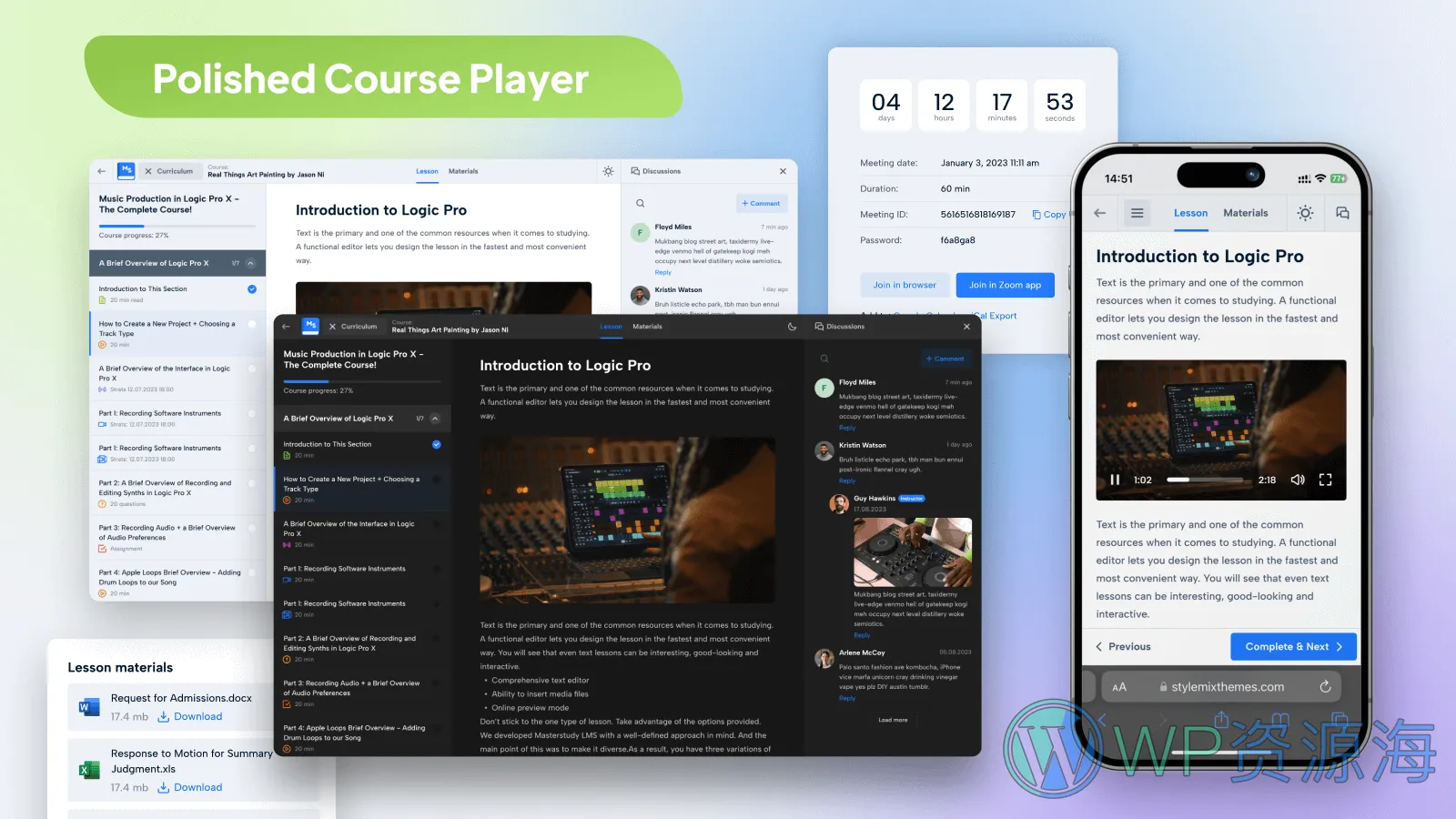 MasterStudy LMS Pro-在线教育学习管理系统WordPress插件插图2-WP资源海