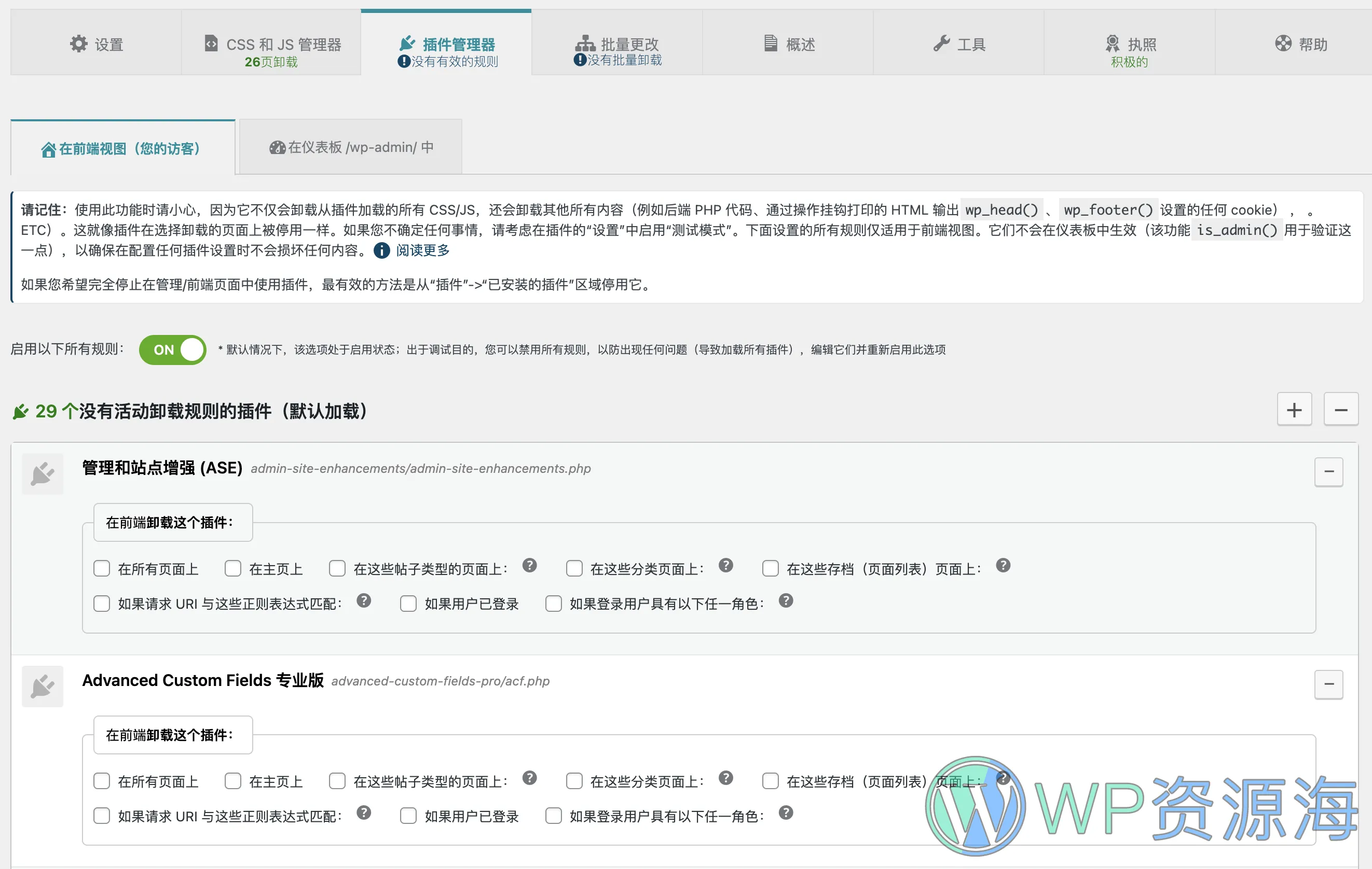 Asset CleanUp Pro : 提升网站性能的终极解决方案插图5-WP资源海 Asset CleanUp Pro : 提升网站性能的终极解决方案插图5-WP资源海
