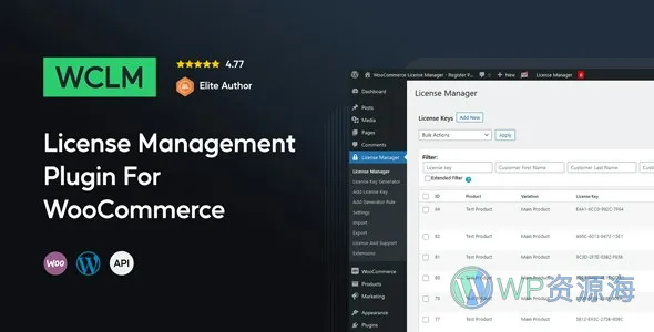 WooCommerce License Manager-强大的软件授权管理系统插件插图-WP资源海