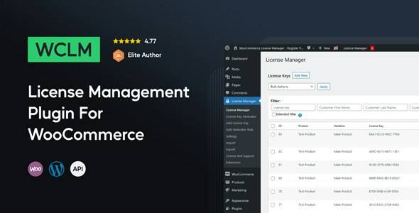 WooCommerce License Manager-强大的软件授权管理系统插件[更至v5.3.2]