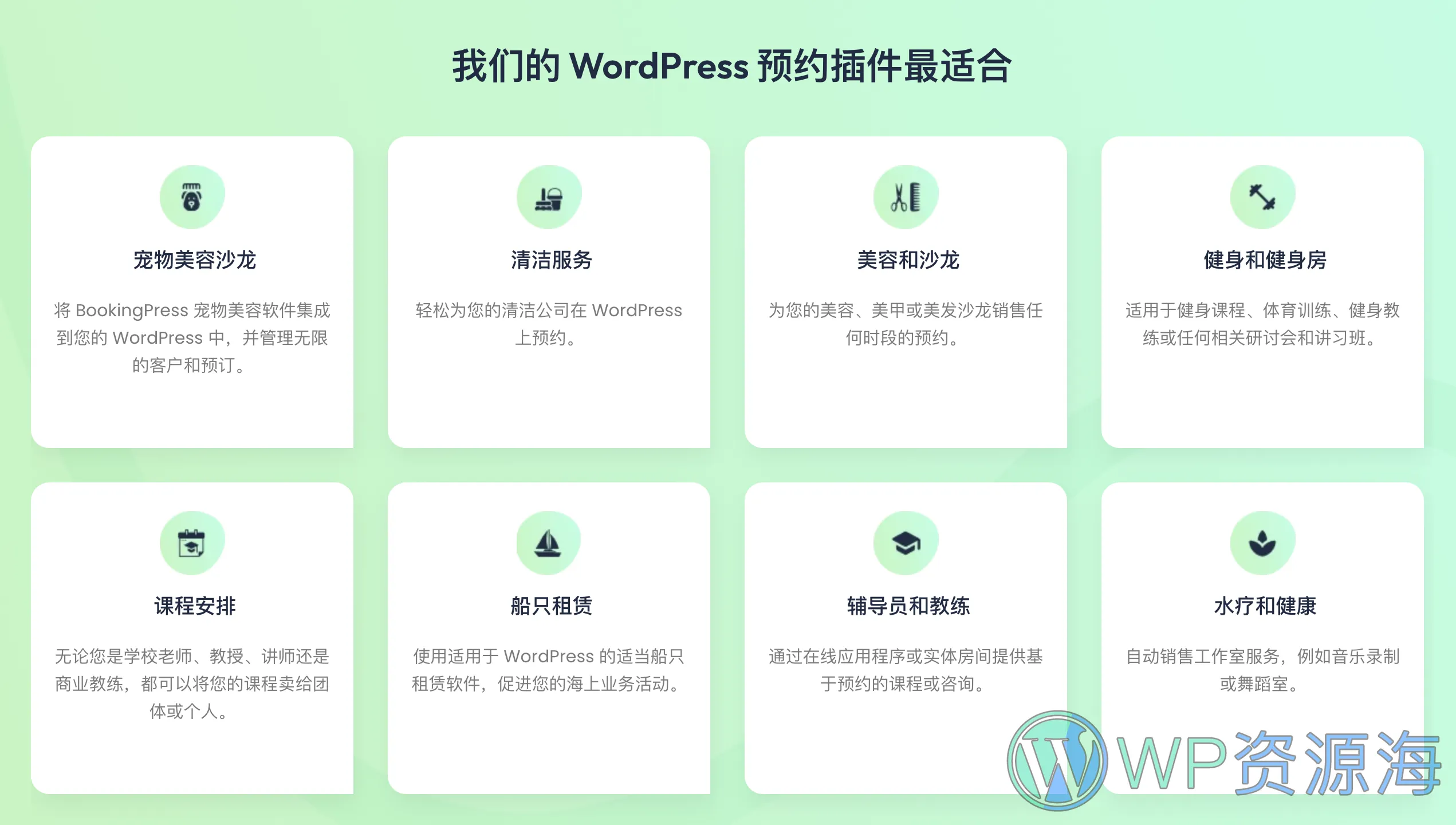 BookingPress Pro-预约预订日程安排WordPress插件[更至v3.6]插图1-WordPress资源海