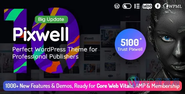 Pixwell-博客/新闻/杂志wordpress主题插图-WP资源海 Pixwell-博客/新闻/杂志wordpress主题插图-WP资源海